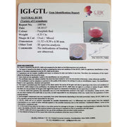 4.72 Ratti Natural new burma ruby with Govt. Lab Certificate-(3441)
